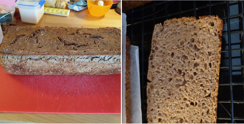 Baby rugbrød med Rugkop-opskriften