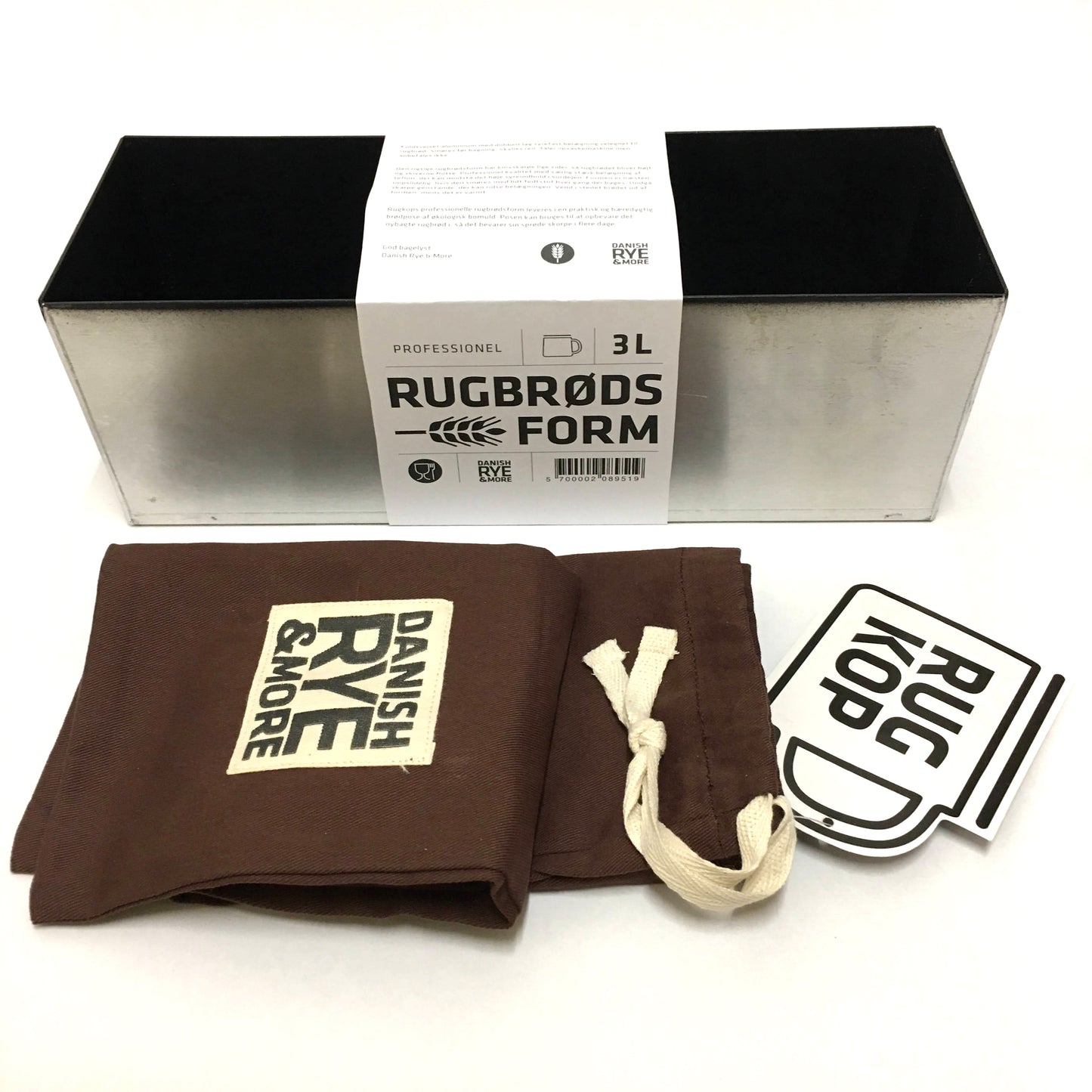 Rugbrødsform Professionel 3L